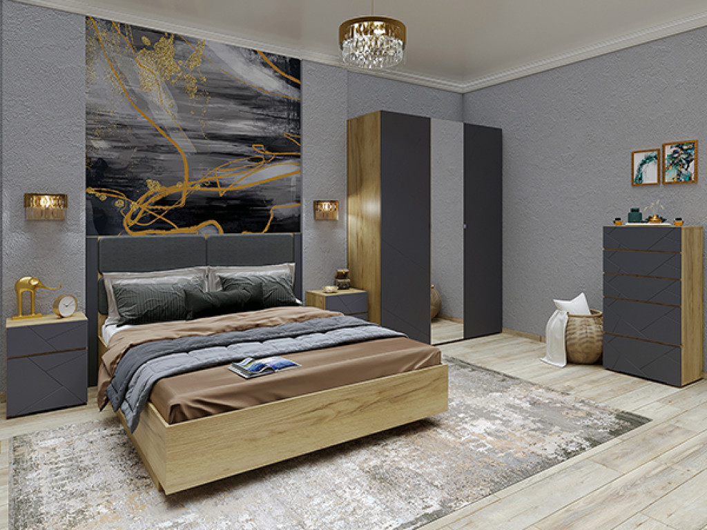 Спальный гарнитур Шерлок (модульный): купить в Томске